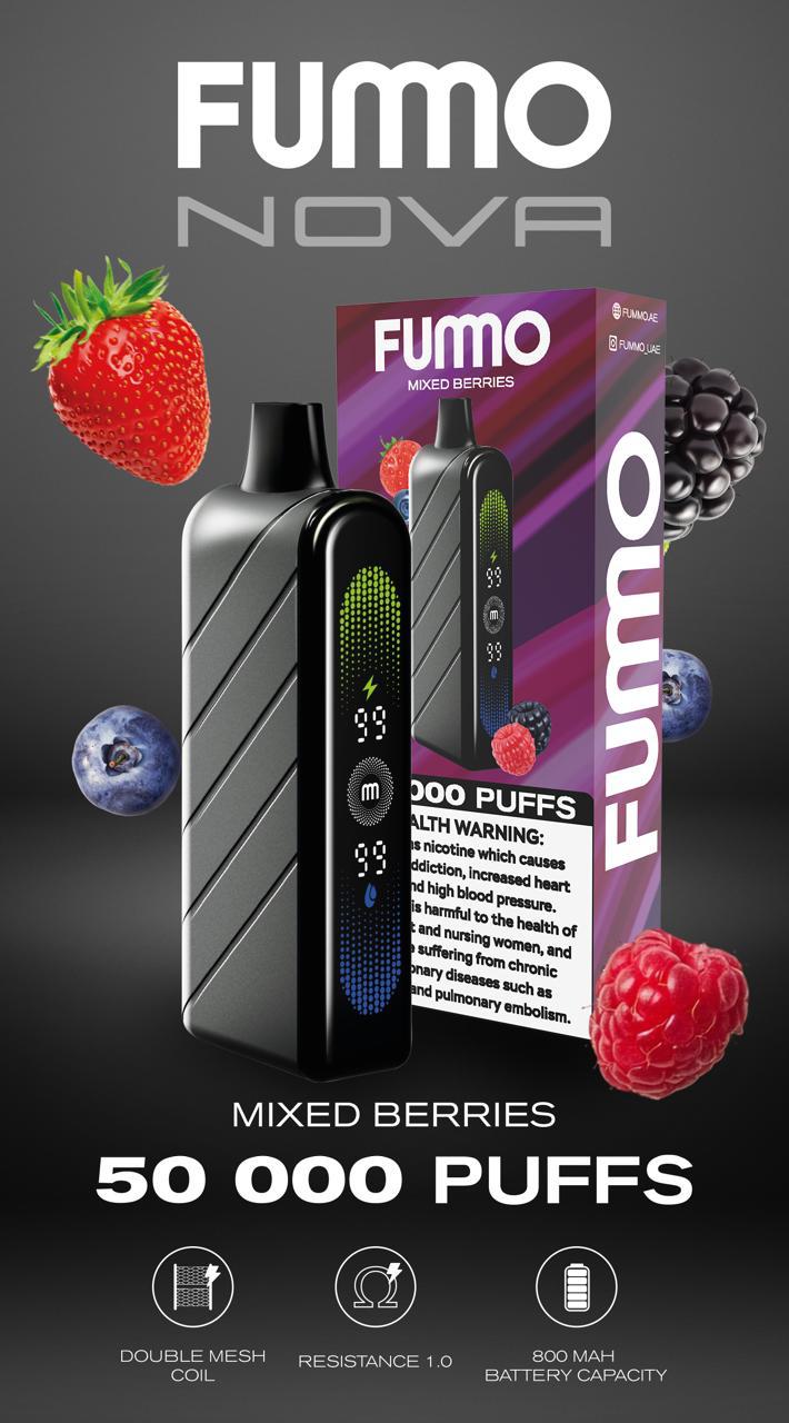 FUMO Nova 50000 Puffs Disposable Vape | Dubai Vape Magic