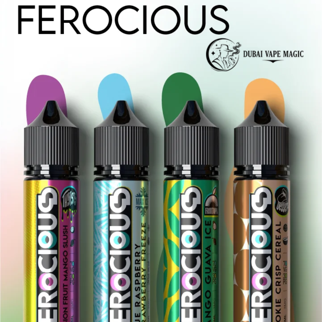 Ferocious E-Liquid 3mg Vape Juice 60ml | Dubai Vape Magic