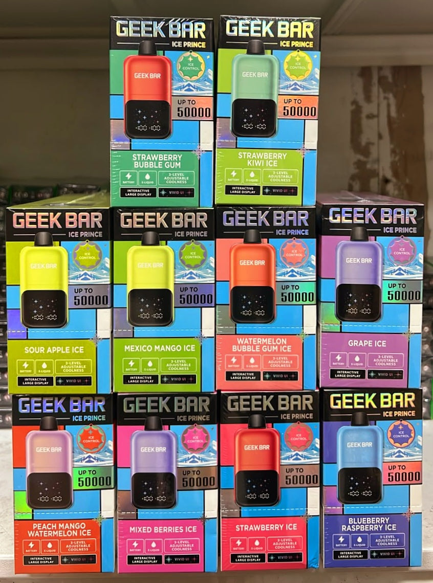  Geek Bar Ice Prince 50000 Vape