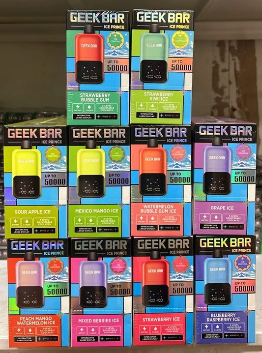  Geek Bar Ice Prince 50000 Vape