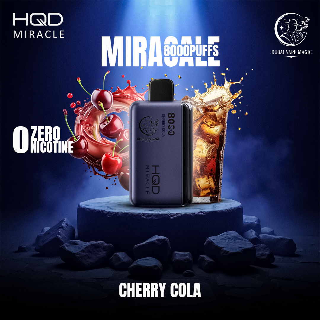 HDQ Miracle 8000 Puffs Disposable | Dubai Vape Magic