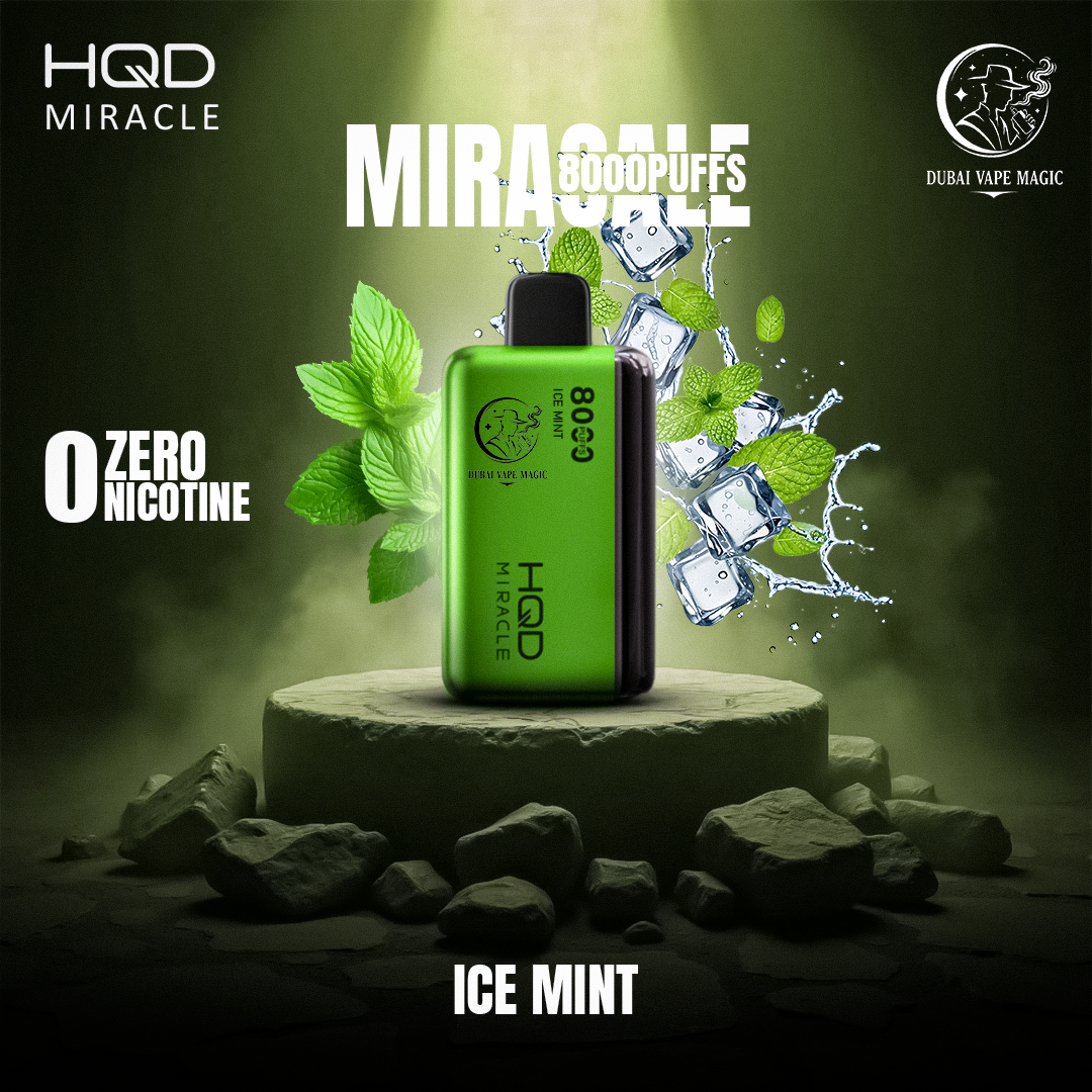 HDQ Miracle 8000 Puffs Disposable | Dubai Vape Magic