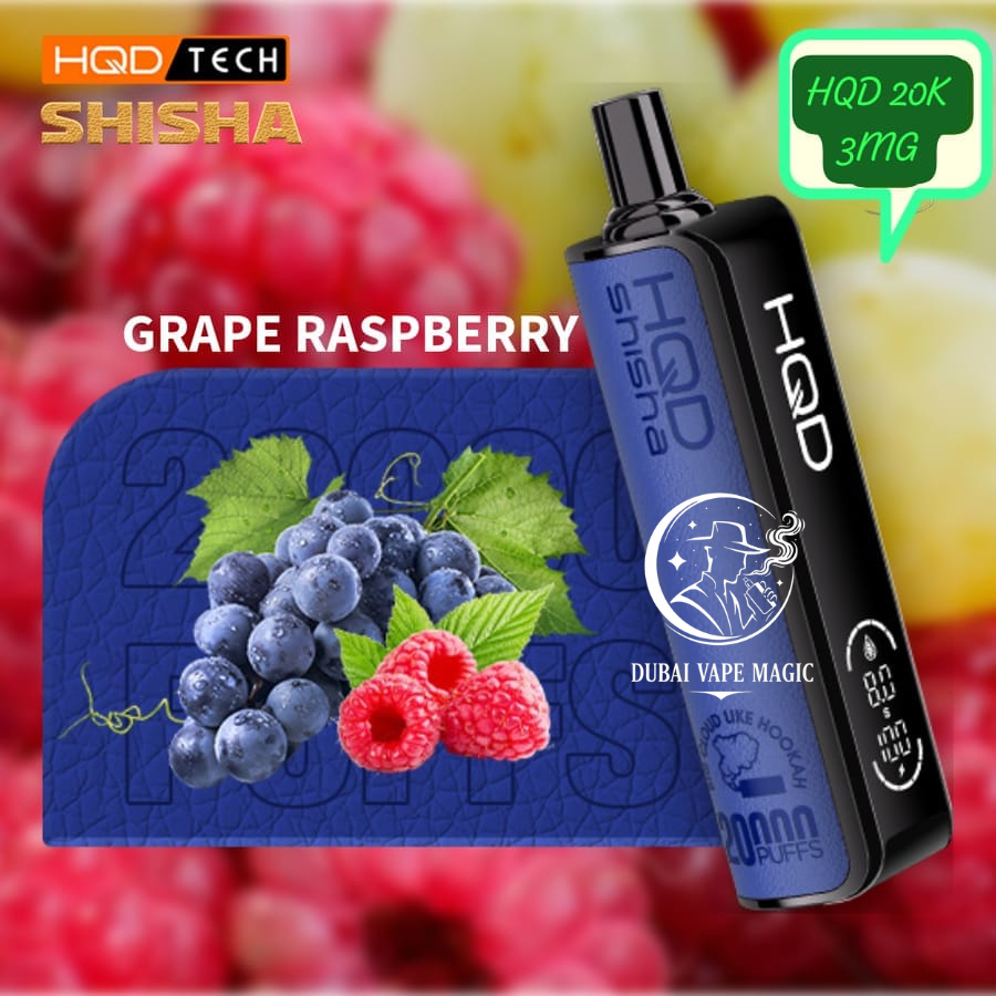 HQD Tech Shisha 20K Puffs Disposable Vape 3mg | Dubai Vape Magic