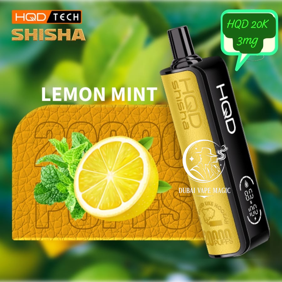 HQD Tech Shisha 20K Puffs Disposable Vape 3mg | Dubai Vape Magic