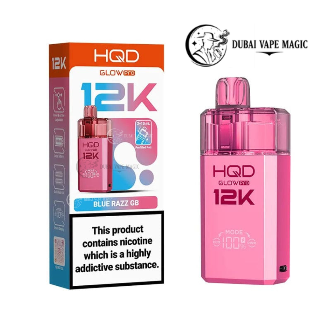 HQD Glow Pro 12000 Puffs Replaceable Pod Kit Dubai UAE