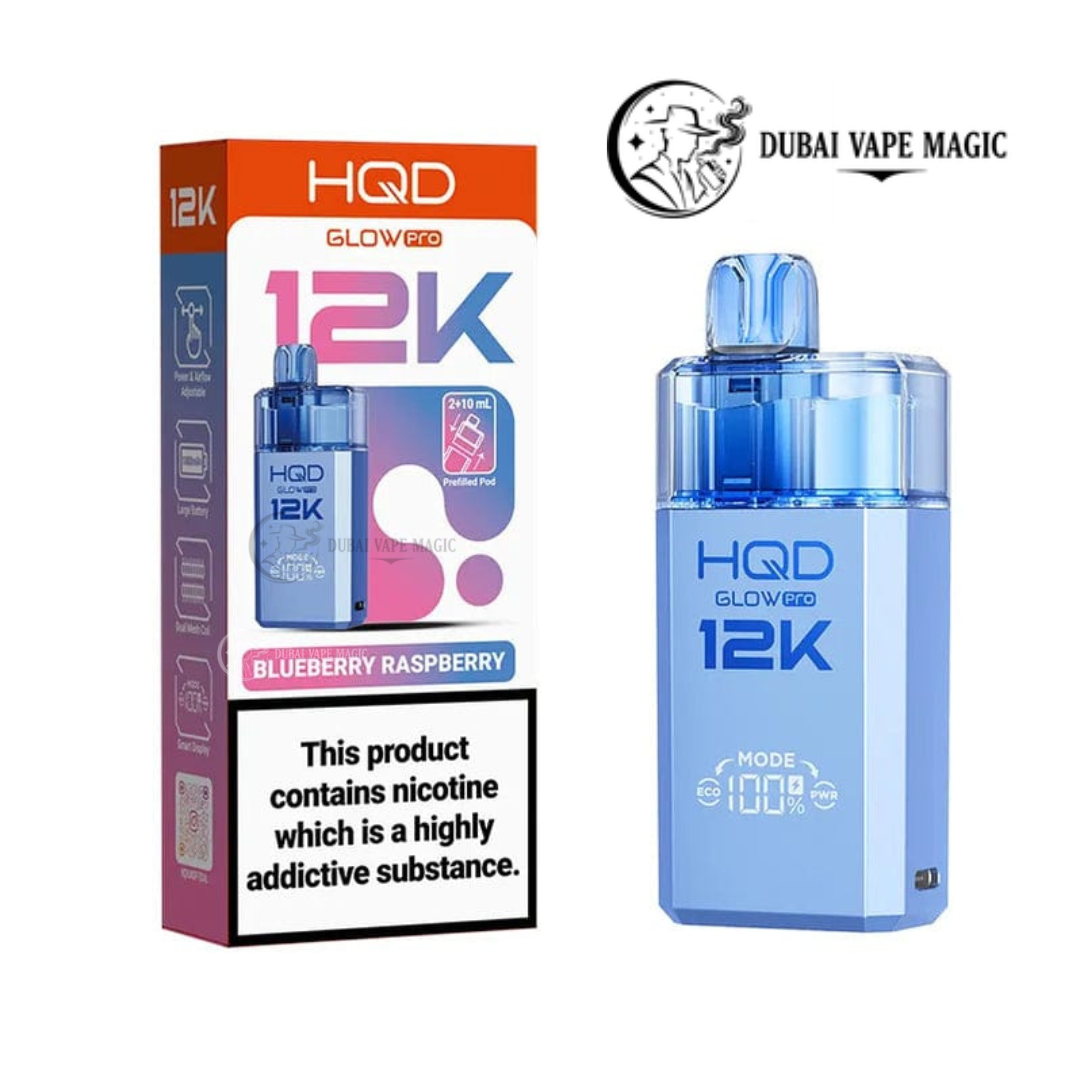 HQD Glow Pro 12000 Puffs Replaceable Pod Kit Dubai UAE