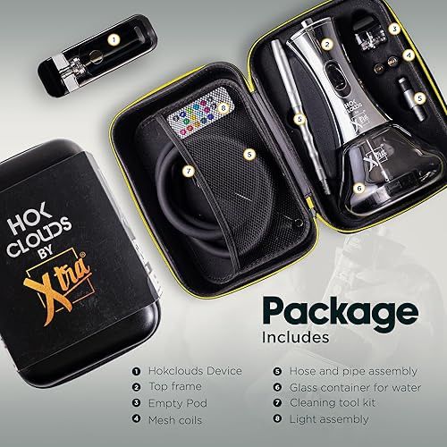 Hok Clouds by Xtra – Premium Portable Hookah Kit
