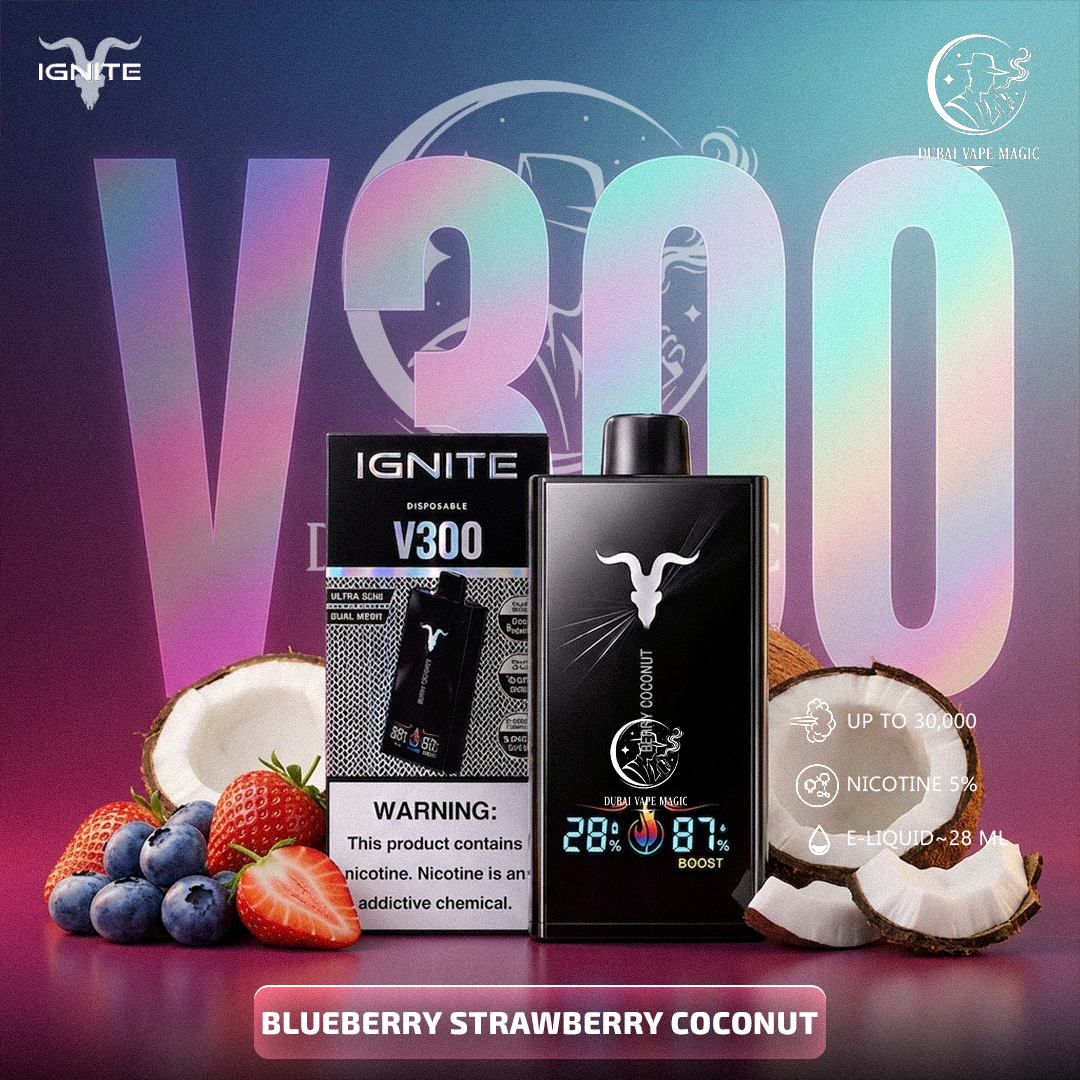 IGNITE V300 Vape (30K Puffs) - Fast UAE Delivery 