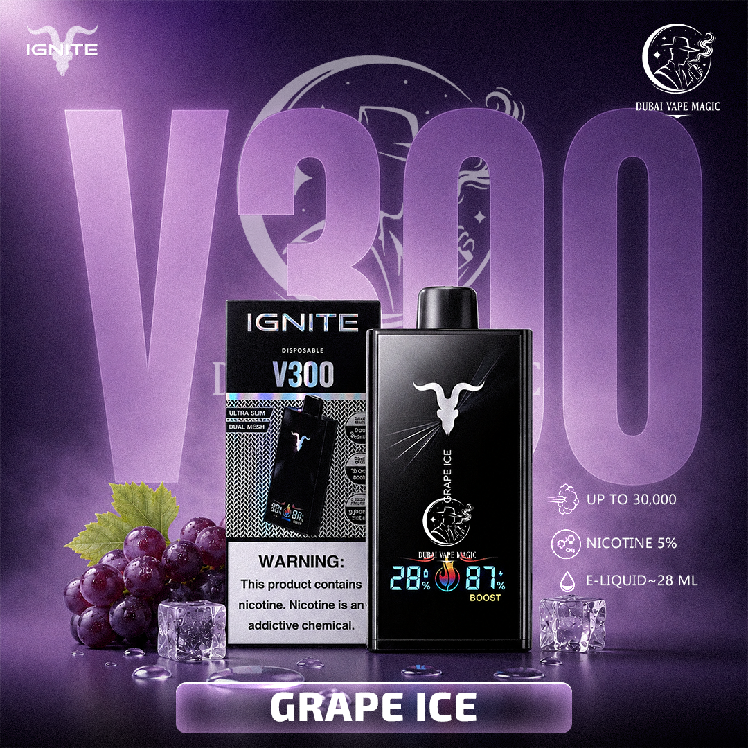IGNITE V300 Vape (30K Puffs) - Fast UAE Delivery 