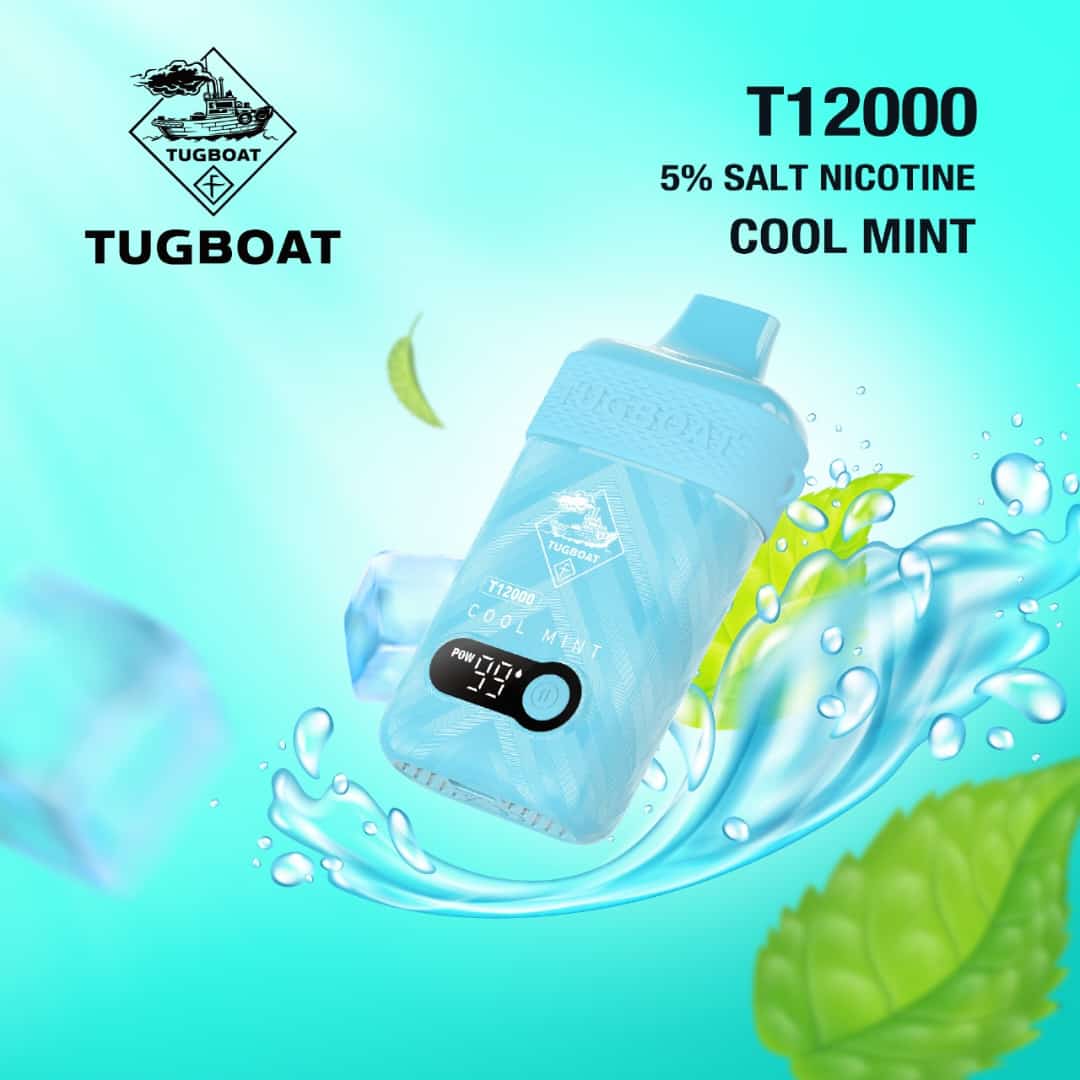 Tugboat T12000 Disposable Vape UAE – 12000 Puffs Rechargeable