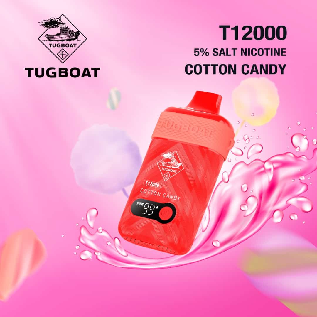 Tugboat T12000 Disposable Vape UAE – 12000 Puffs Rechargeable