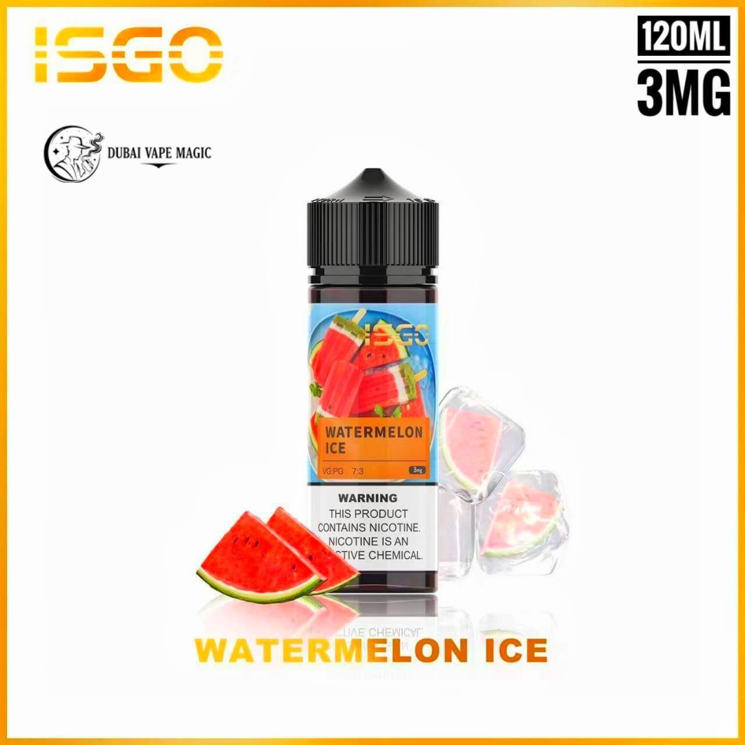 ISGO 120ML E-Liquid 3MG | Dubai Vape Magic