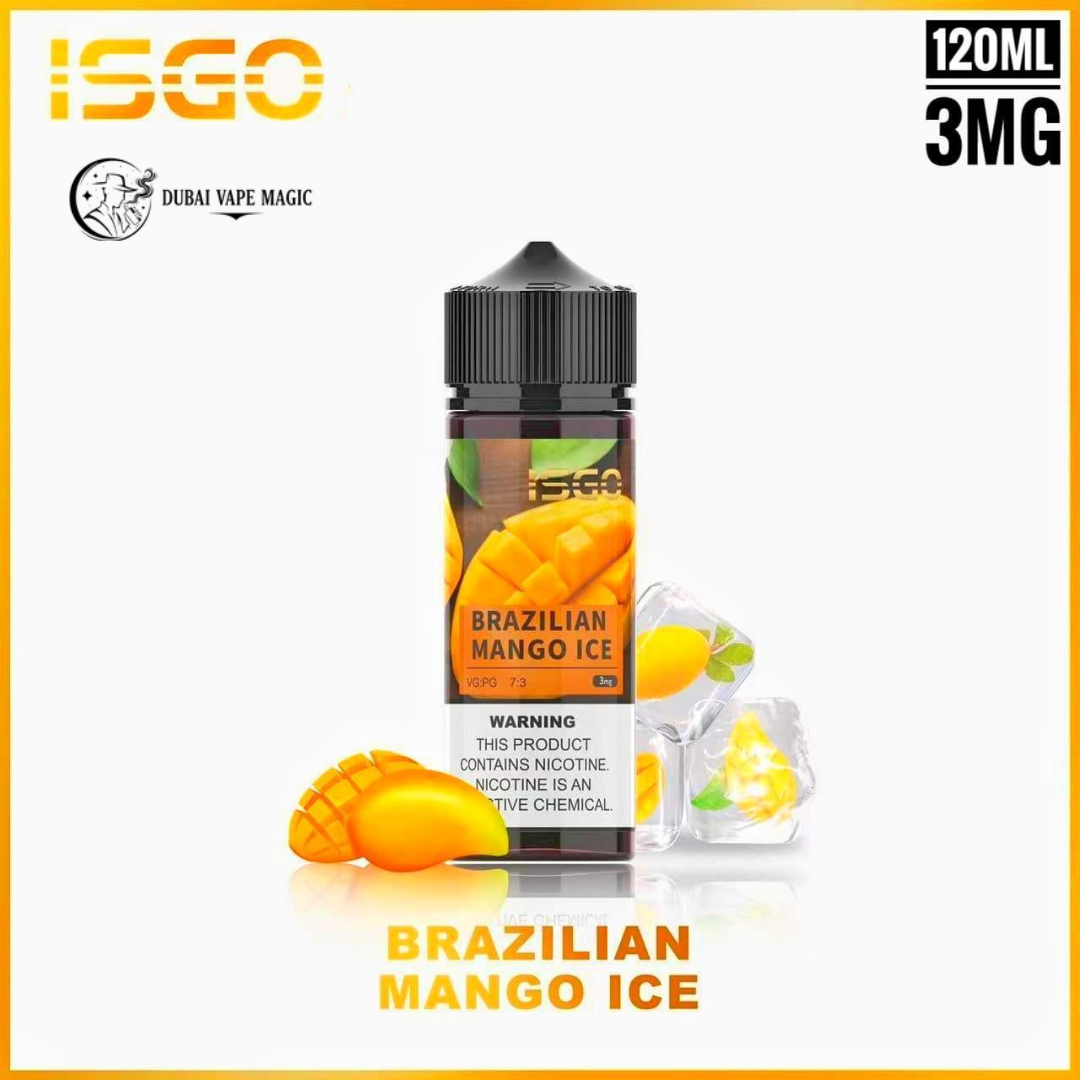 ISGO 120ML E-Liquid 3MG | Dubai Vape Magic
