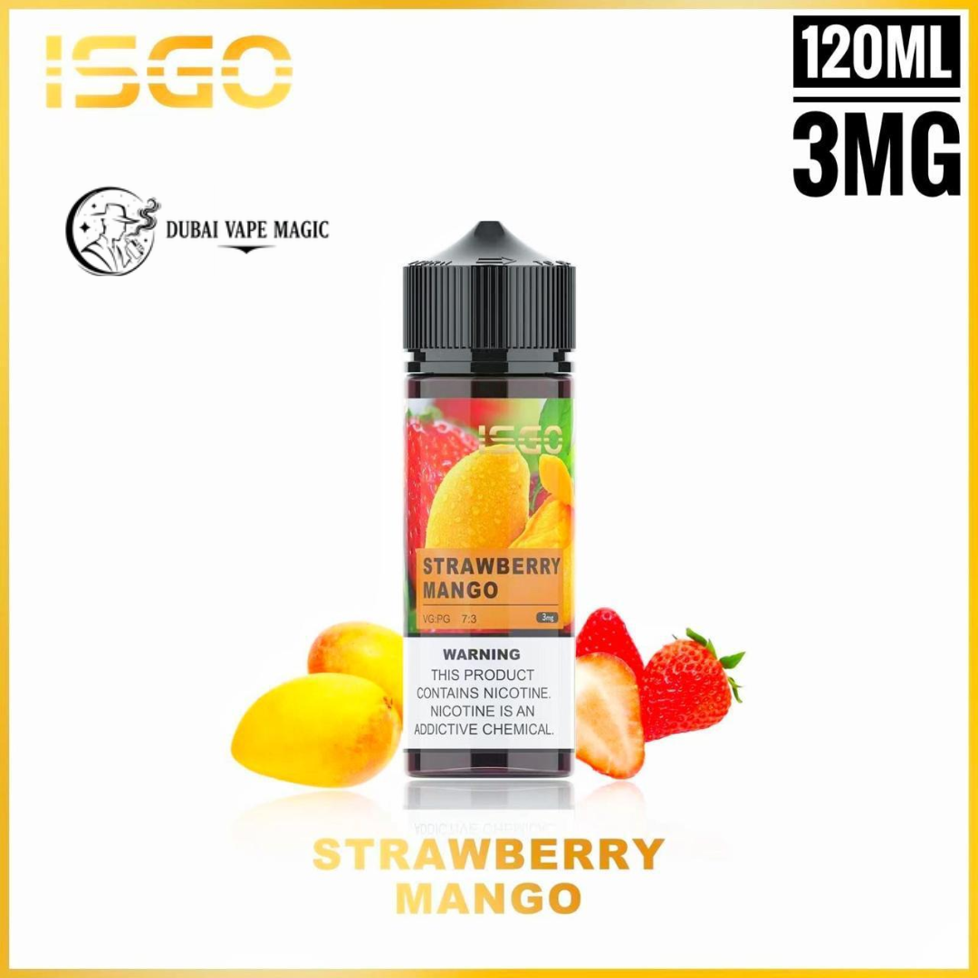 ISGO 120ML E-Liquid 3MG | Dubai Vape Magic