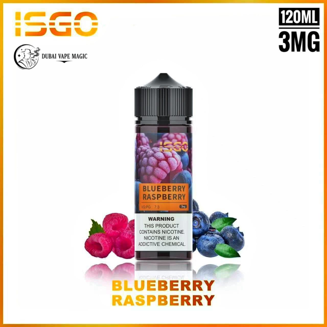 ISGO 120ML E-Liquid 3MG | Dubai Vape Magic