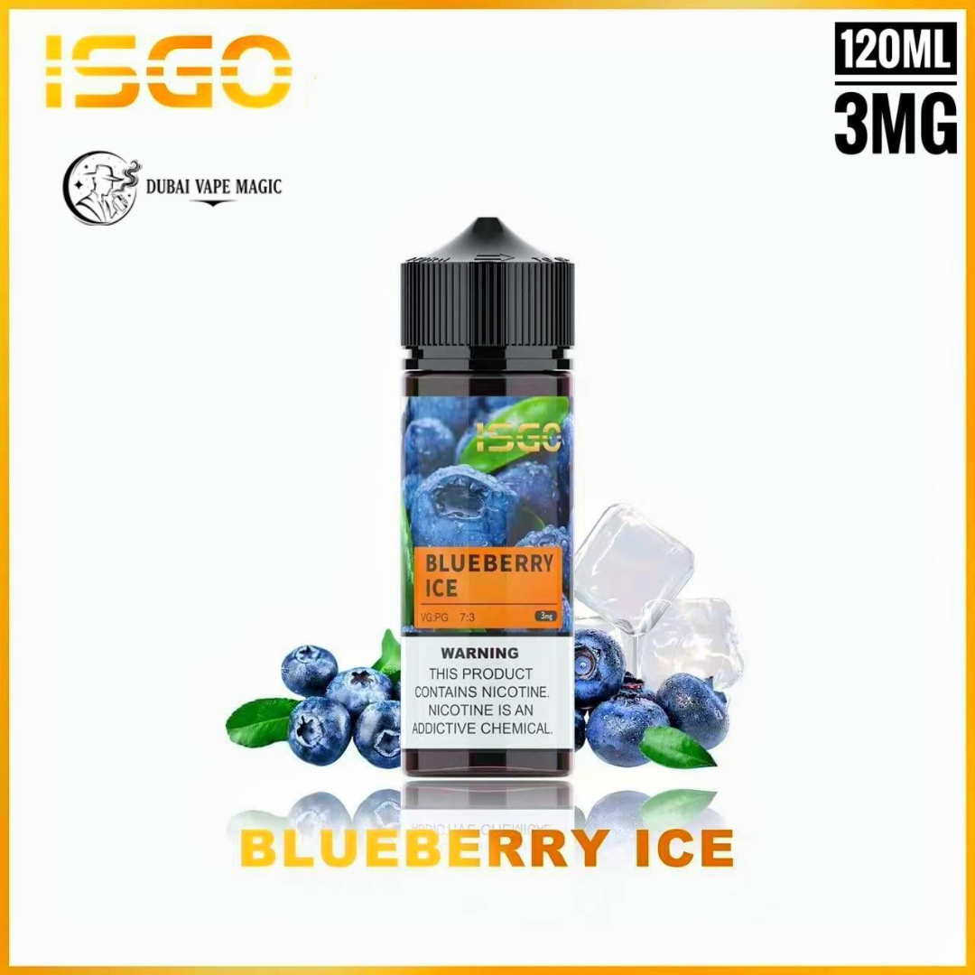 ISGO 120ML E-Liquid 3MG | Dubai Vape Magic