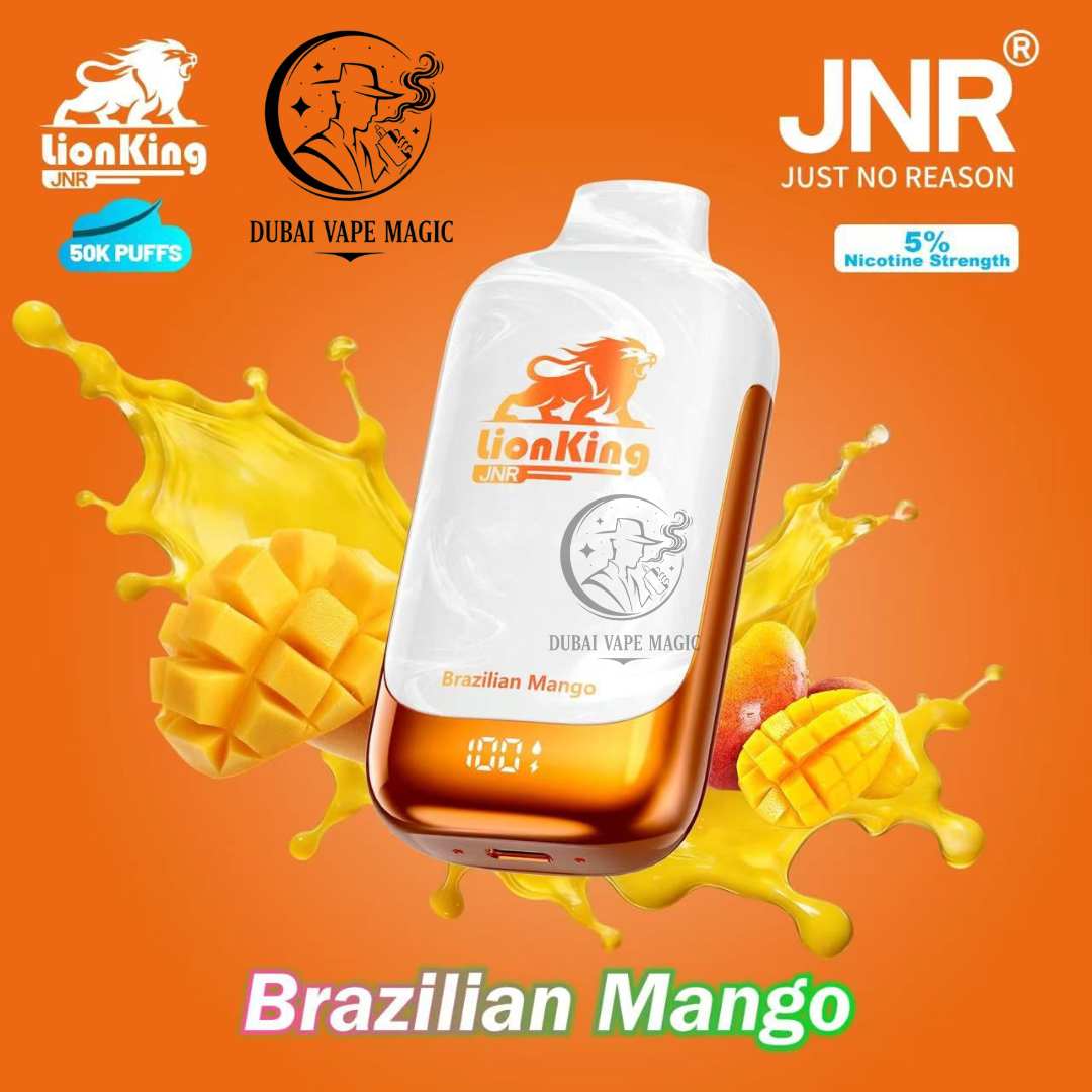 JNR Lion King 50000 Puffs Disposable  Dubai Vape Magic