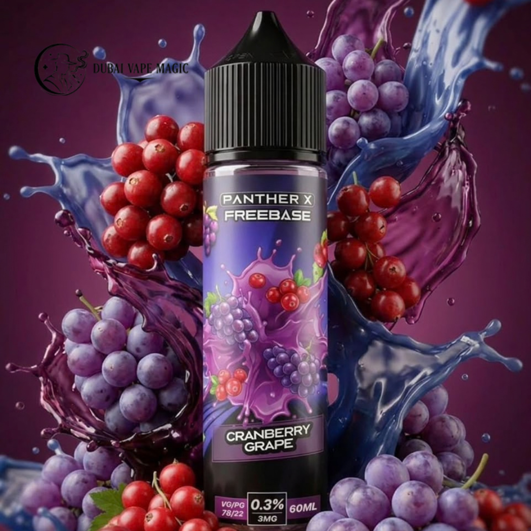 Panther X Freebase E-Liquid 60ml 12mg Peach Apricot available at Dubai Vape Magic UAE