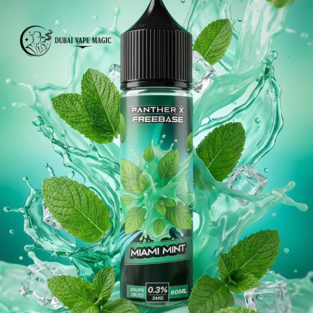 Panther X Freebase E-Liquid 60ml 12mg Peach Apricot available at Dubai Vape Magic UAE