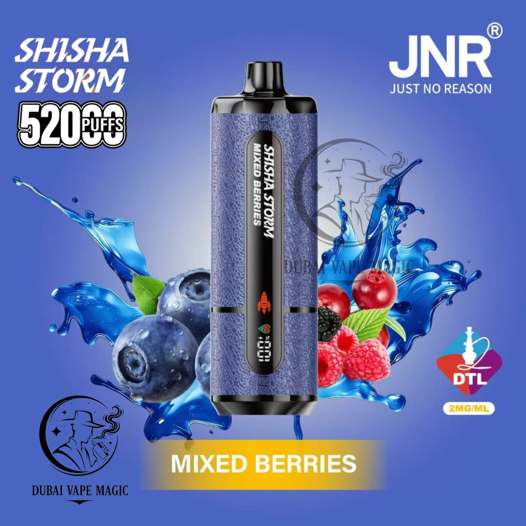 JNR Shisha Storm 52000 Puffs Disposable | Dubai Vape Magic
