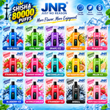 JNR Shisha Classic 80000 Puffs Disposable Vape Baghdadi Flavor with Smart Digital Display Screen available at Dubai Vape Magic UAE