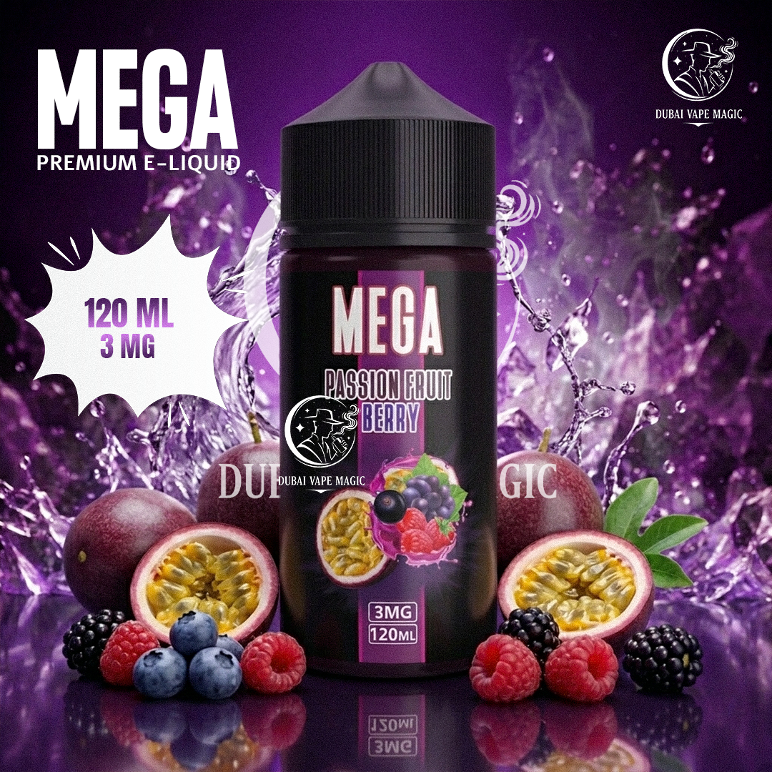 Mega Premium E-Liquid 120ml 3mg | Dubai Vape Magic