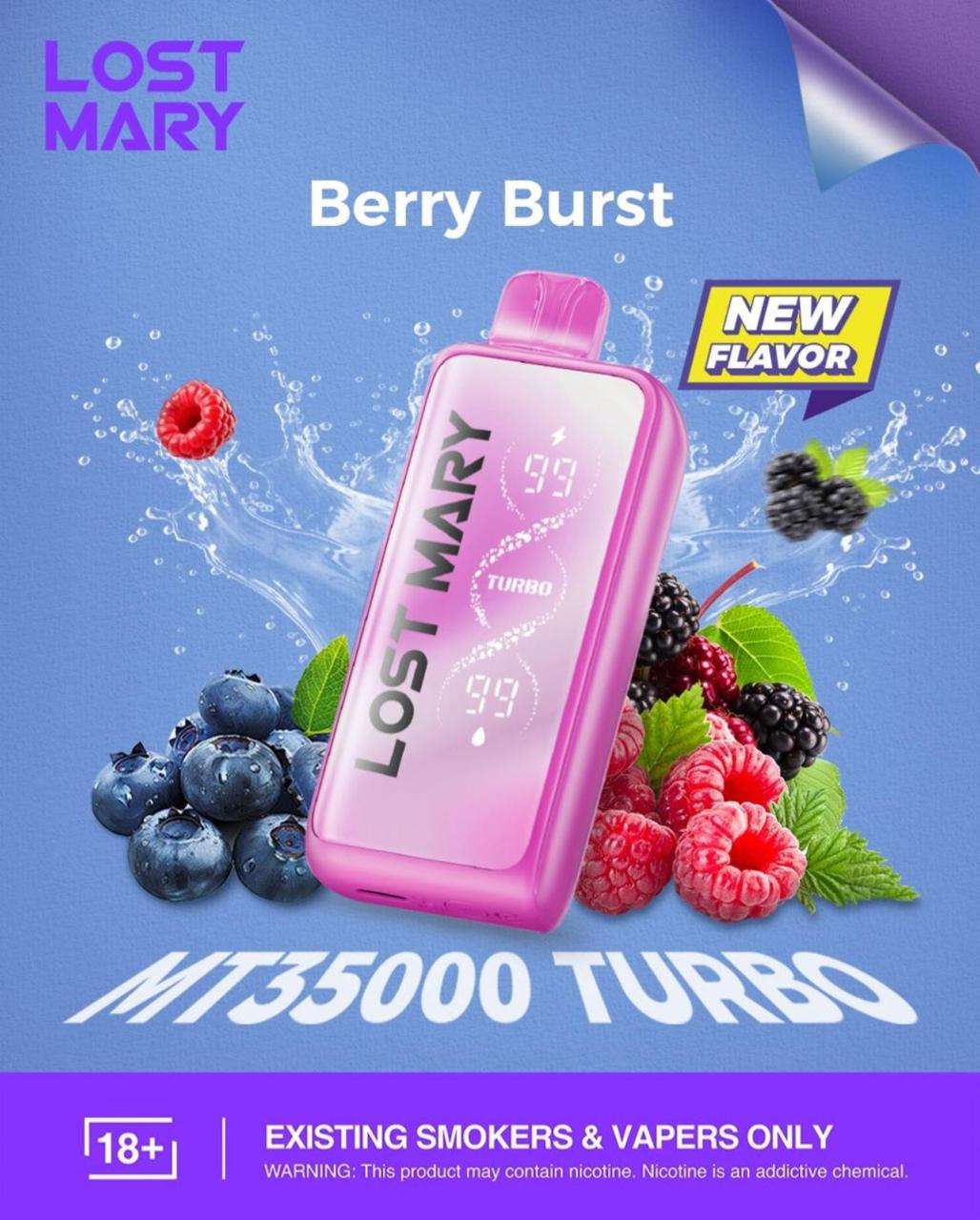 Lost Mary MT35000 Turbo Vape (35K Puffs) | Dubai Vape Magic