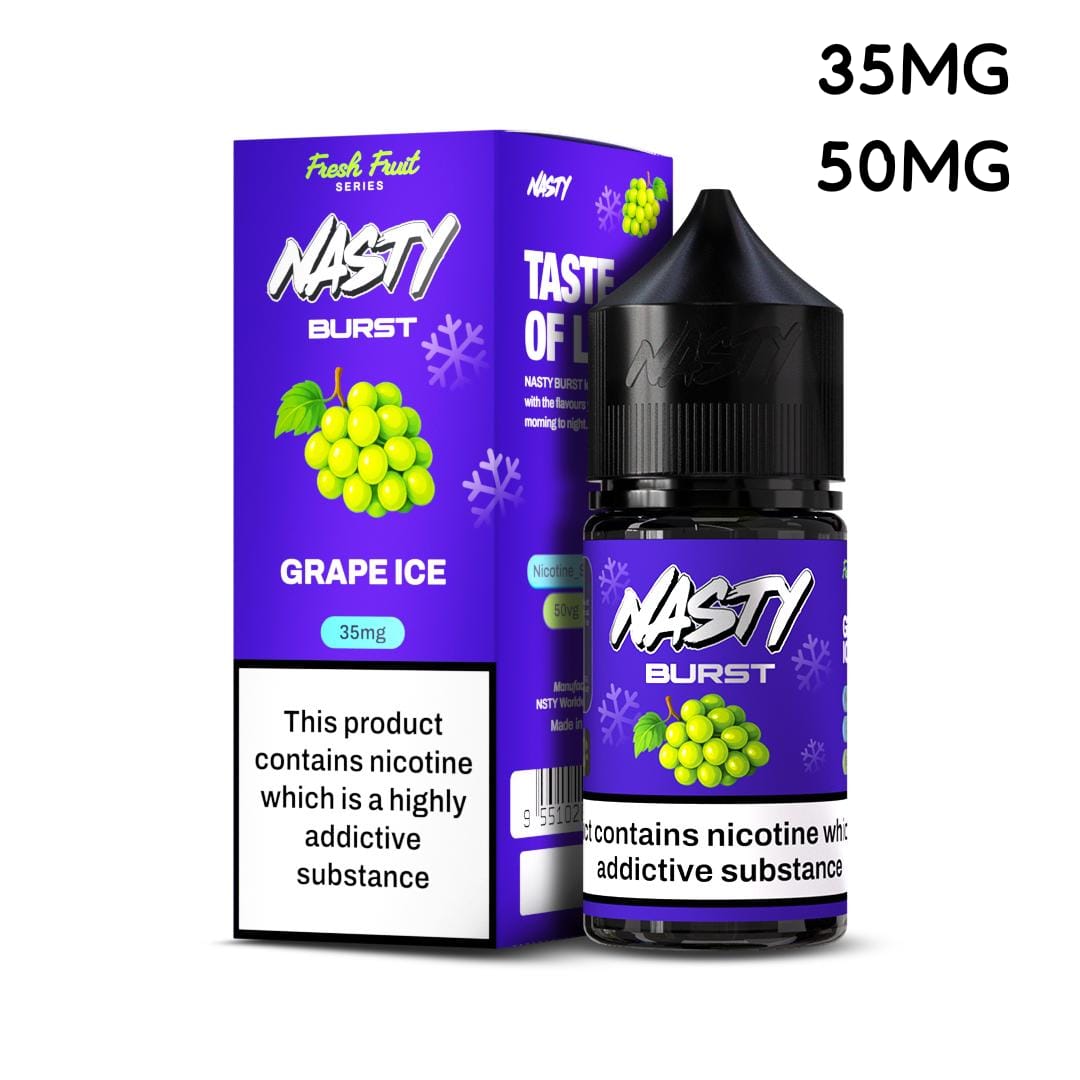 Nasty BURST Salt Nic 30ml (35mg/50mg) Vape Juice | All Flavors