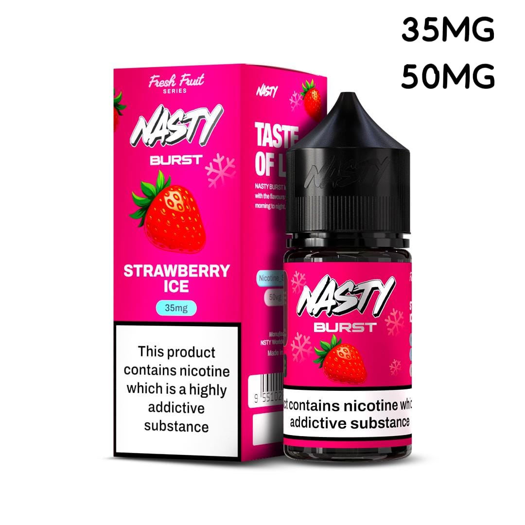 Nasty BURST Salt Nic 30ml (35mg/50mg) Vape Juice | All Flavors