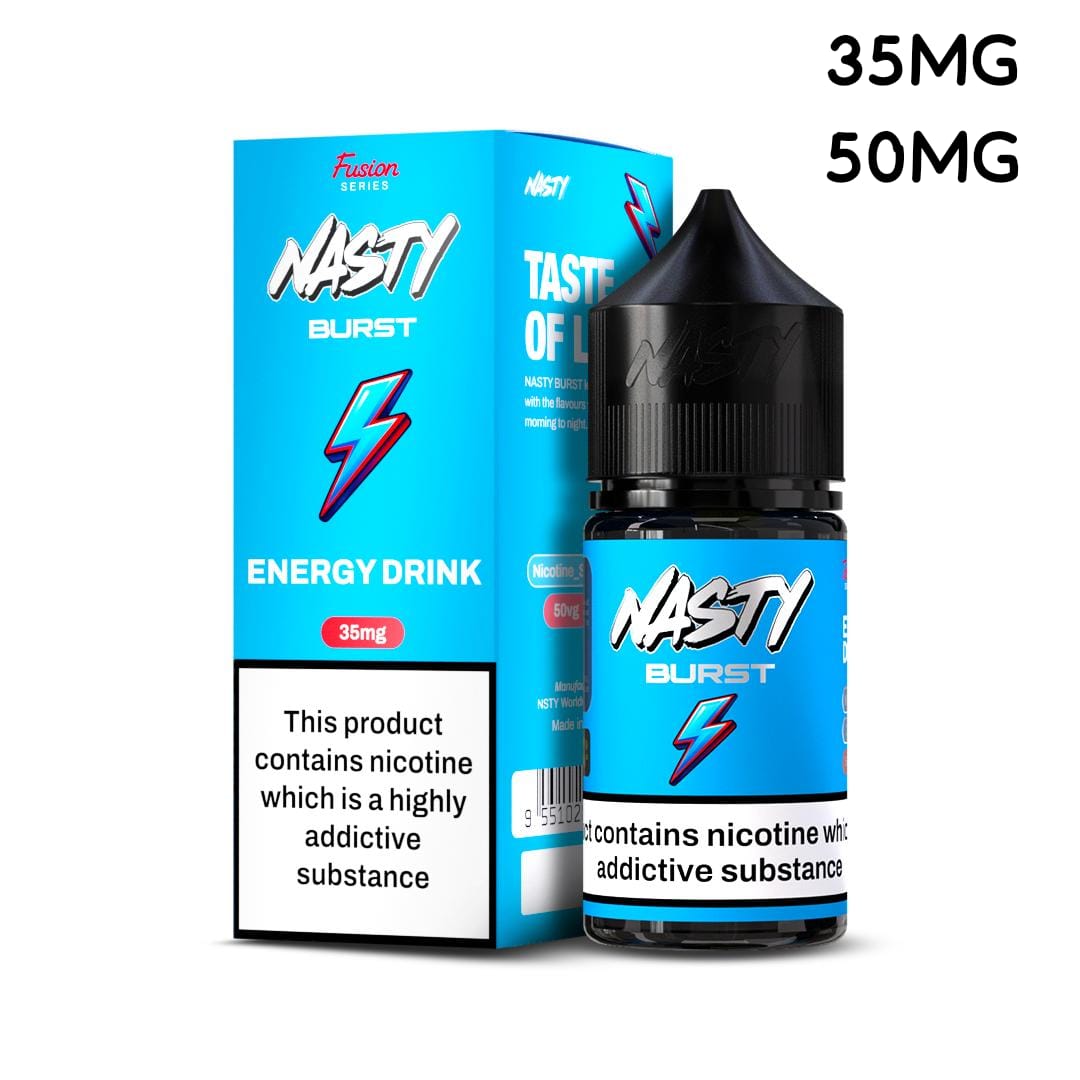 Nasty BURST Salt Nic 30ml (35mg/50mg) Vape Juice | All Flavors