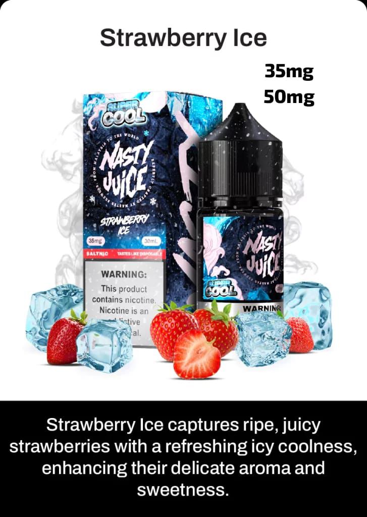 Nasty Juice Super Cool Saltnic 30ml | Dubai Vape Magic