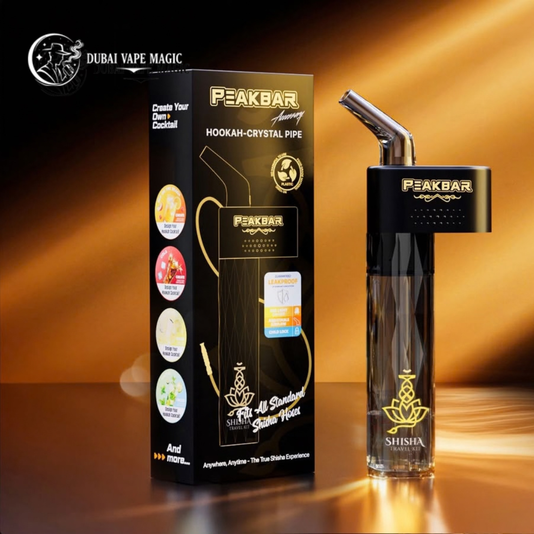 PEAKBAR Hookah Glass Pipe Dubai 