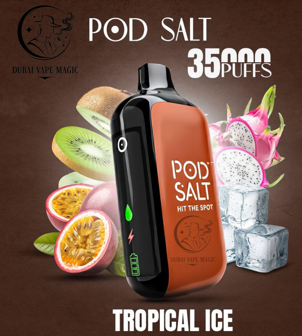 Pod Salt 35000 Puffs Disposable  Dubai Vape Magic