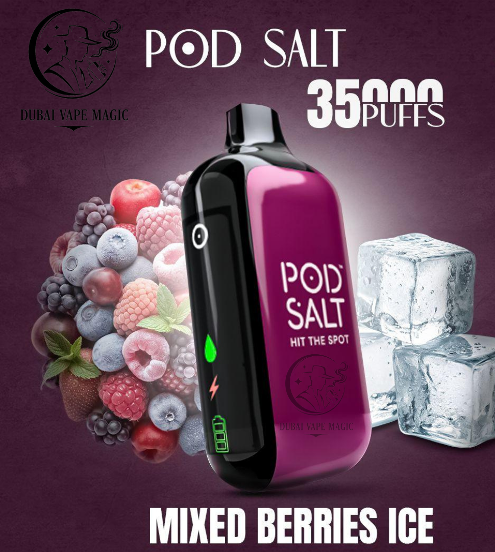 Pod Salt 35000 Puffs Disposable  Dubai Vape Magic