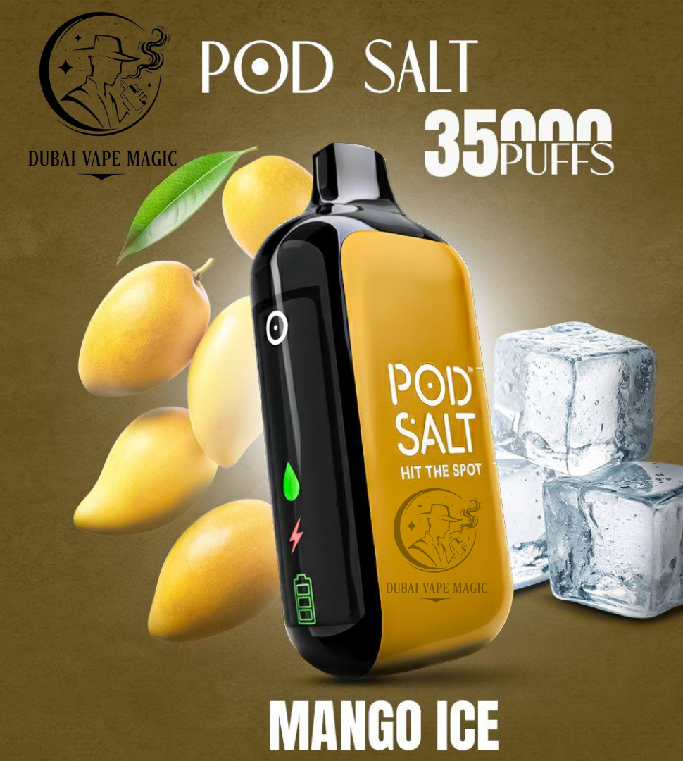 Pod Salt 35000 Puffs Disposable  Dubai Vape Magic