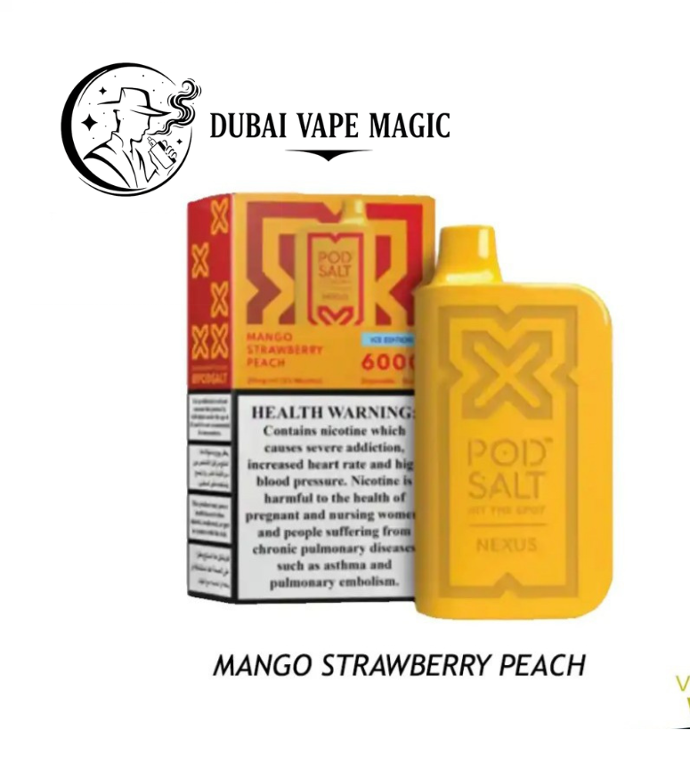 Pod Salt Nexus 6000 Puffs Disposable  Dubai Vape Magic