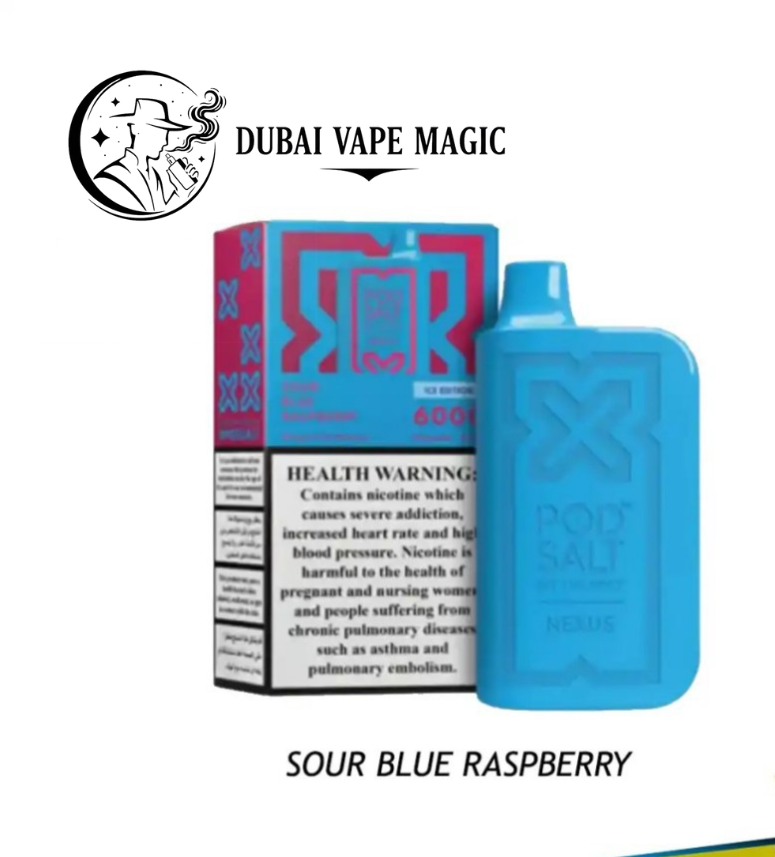 Pod Salt Nexus 6000 Puffs Disposable  Dubai Vape Magic