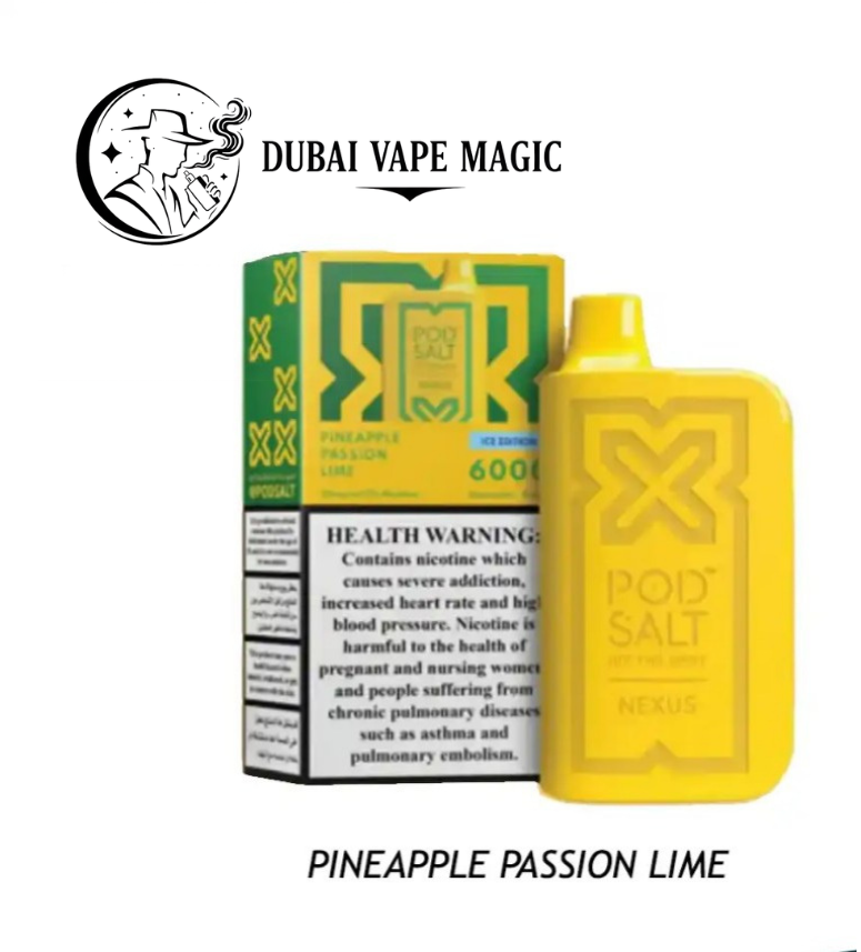 Pod Salt Nexus 6000 Puffs Disposable  Dubai Vape Magic