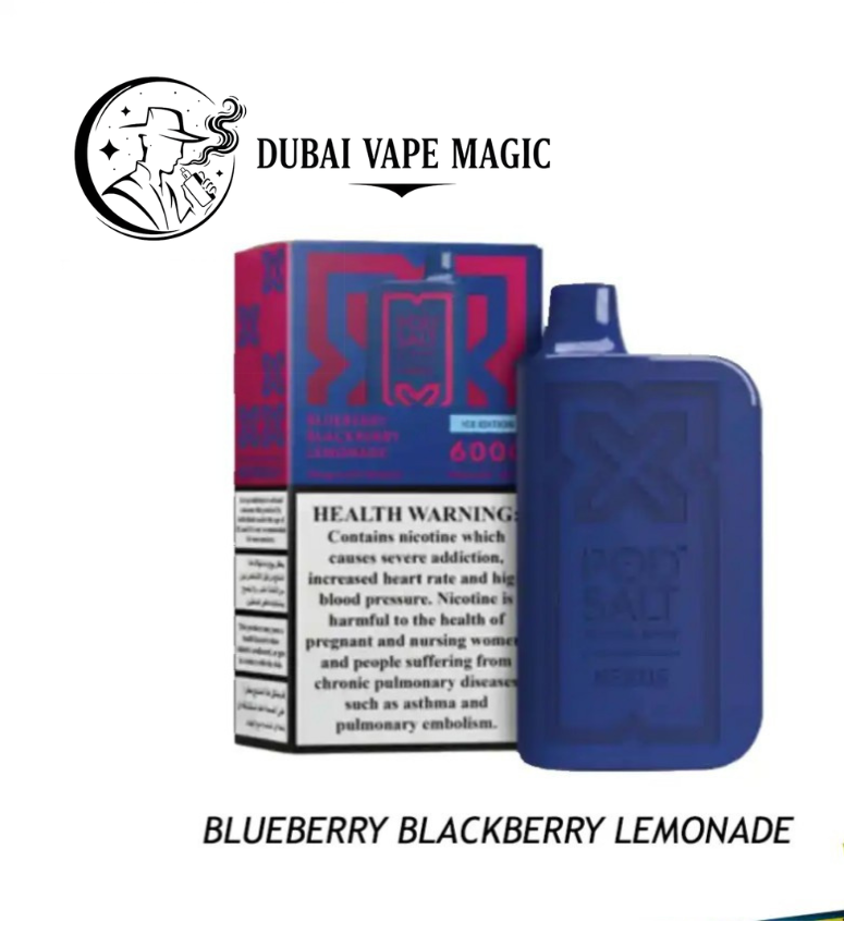 Pod Salt Nexus 6000 Puffs Disposable  Dubai Vape Magic