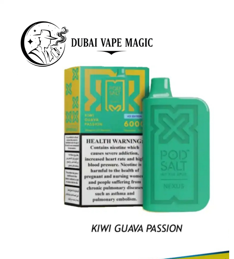 Pod Salt Nexus 6000 Puffs Disposable  Dubai Vape Magic
