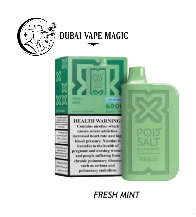 Pod Salt Nexus 6000 Puffs Disposable  Dubai Vape Magic