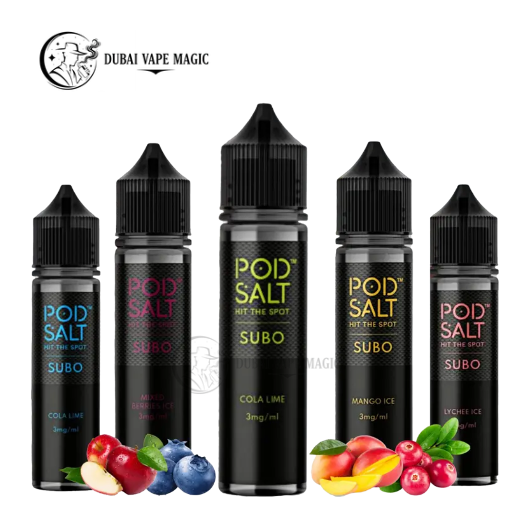 Pod Salt Subo 3mg E-Liquid (50ml) | Dubai Vape Magic