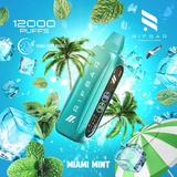 RIFBAR Turbo X Slim 12000 Puffs 2% Vape | Dubai Vape Magic