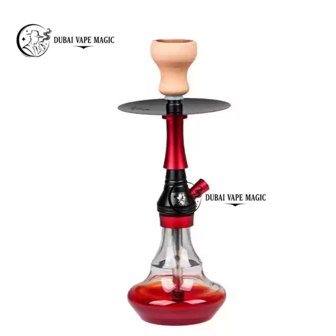 RichMan RM-SAH002 Red Shisha Hookah Set | Buy Dubai Vape Magic