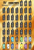 Silvaper 24000 Puffs Disposable Vape | Dubai Vape Magic