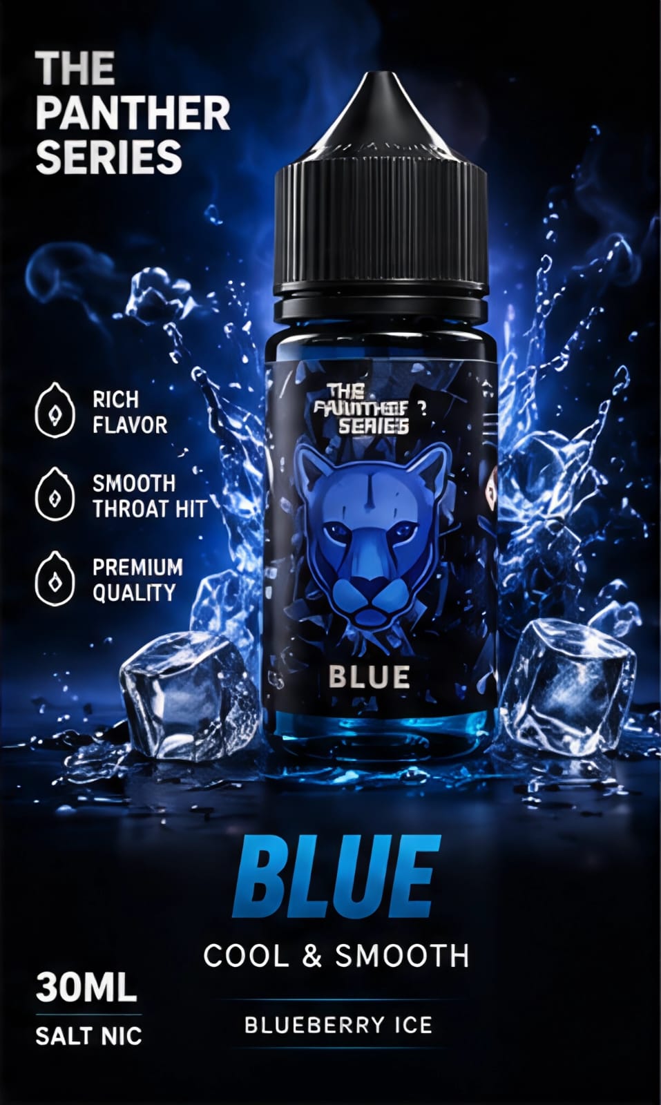 The Panther Series Salt Nic 30ml Full Collection | Dubai Vape Magic
