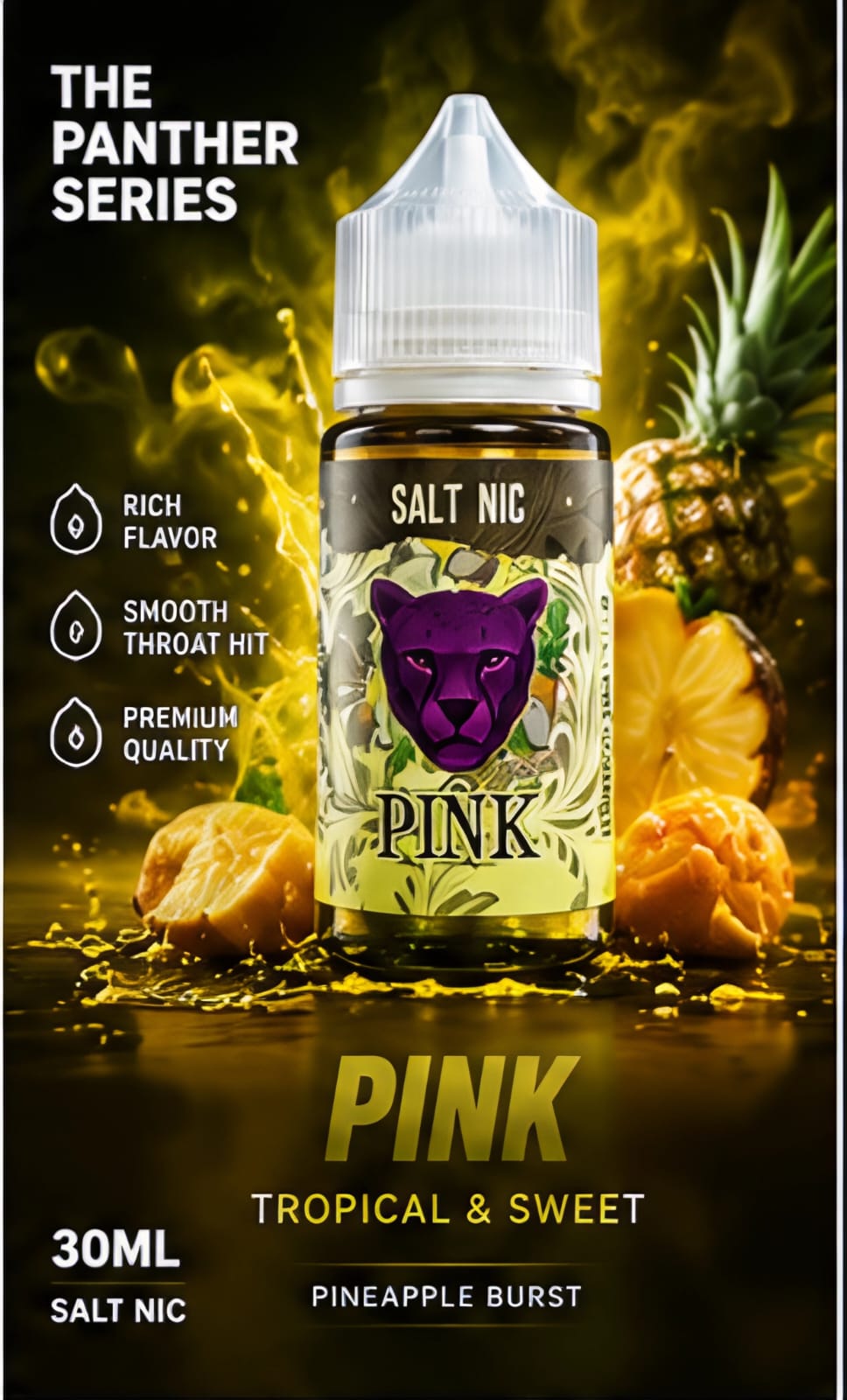 The Panther Series Salt Nic 30ml Full Collection | Dubai Vape Magic