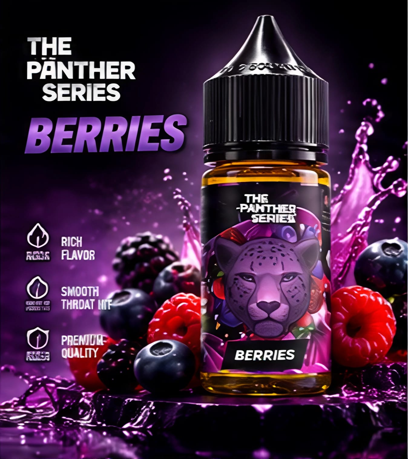 The Panther Series Saltnic (30mg & 50mg) | Dubai Vape Magic