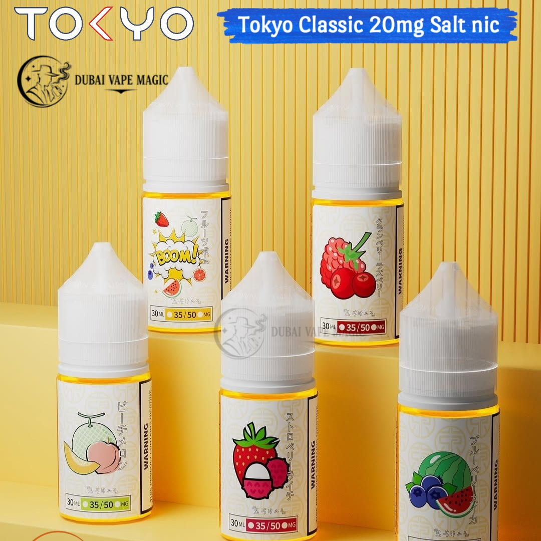Tokyo Classic Salt Nic 30ml All Flavors | Dubai Vape Magic