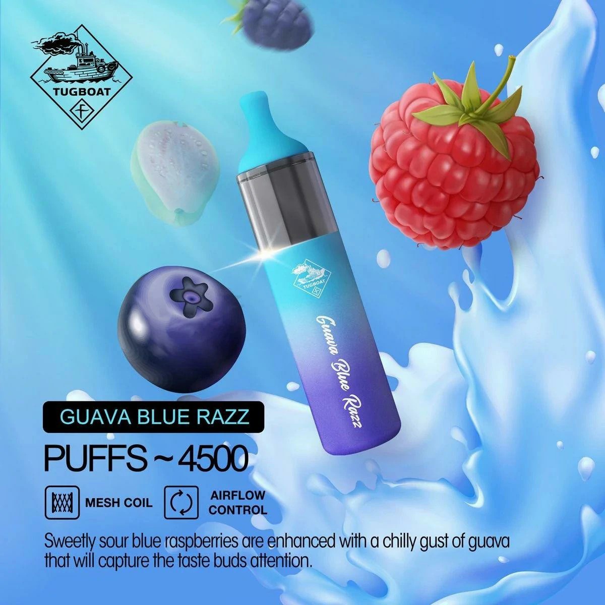 Tugboat EVO 4500 Puffs Disposable Vape UAE | Fast Dubai Delivery